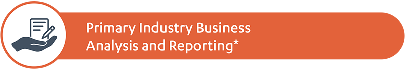 Primary Industry Business Analysis and Reporting